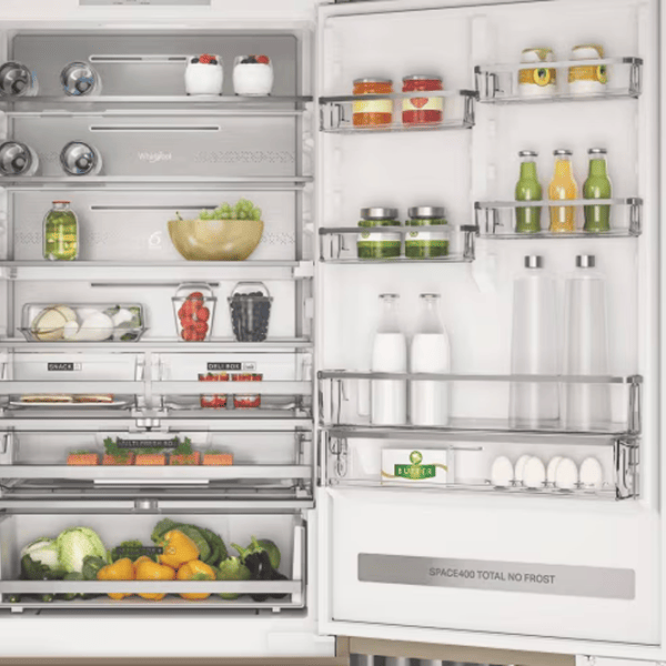 Frigider Whirlpool WHK2 6494 X6E cu congelator jos 490 l / 192 cm / Inox photo 8