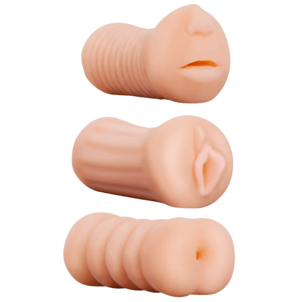 Masturbator NMC XXX To-Go Threesome Beige photo 1