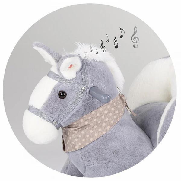 Игрушка качалка Chipolino Horse 1 год - / Серый photo 3