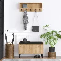 Тумба для обуви Trendy Lena 49 x 80 x 35см /Дуб Сонома /Дуб Сонома photo 2
