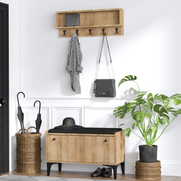 Тумба для обуви Trendy Lena 49 x 80 x 35см /Дуб Сонома /Дуб Сонома photo 3