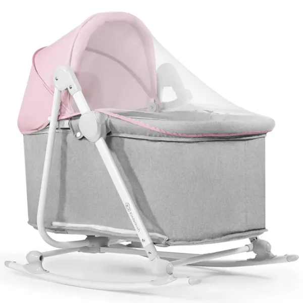 Leagăn pentru bebeluși KinderKraft Nola (KBNOLA00PNK0000) 18 kg/ Peony Pink photo 3
