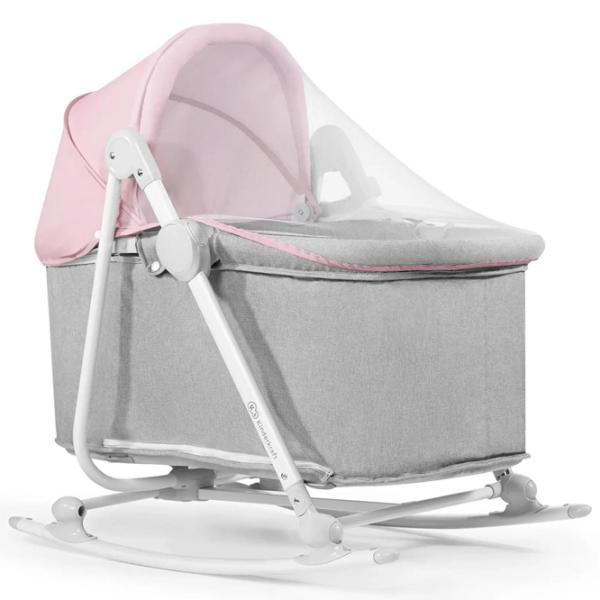 Leagăn pentru bebeluși KinderKraft Nola (KBNOLA00PNK0000) 18 kg/ Peony Pink photo 3