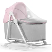 Leagăn pentru bebeluși KinderKraft Nola (KBNOLA00PNK0000) 18 kg/ Peony Pink photo 3