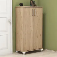 Dulap pentru încălțăminte Trendy ARI 120 x 72 x 32.5 /Nuc /Nuc photo 2