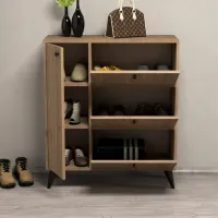 Обувной шкаф Trendy Bella 105 x 90 x 35см /Oak /Дуб photo 4