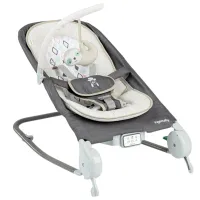 Детские качели Bright Starts Ingenuity Happy Belly Rock-to-Bounce Parker (16853) 9 кг/ Серый