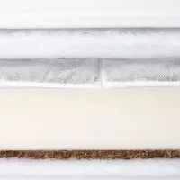 Saltea pentru copii Caretero Gryka-Pianka-Kokos (5902021523719) 120 x 60 cm/ White photo 4