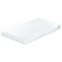 Saltea pentru copii Caretero Thermo Elastic Foam Coconut (5902021524167) 120 x 60 cm/ White photo 2