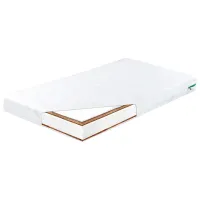 Матрас детский Caretero Luxe Aloe Vera (5902021523702) 120 x 60 см/ Белый
