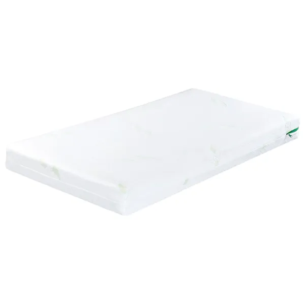Saltea pentru copii Caretero Aloe Vera Latex Foam-Cocos (5902021523795) 120 x 60 cm/ White photo 1