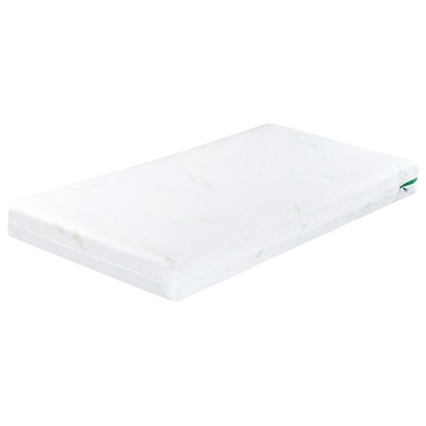 Saltea pentru copii Caretero Aloe Vera Latex Foam-Cocos (5902021523795) 120 x 60 cm/ White photo 1