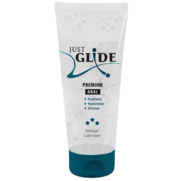 Смазка Just Glide Premium Anal 0.2л/ Без запаха / Прозрачный photo 1