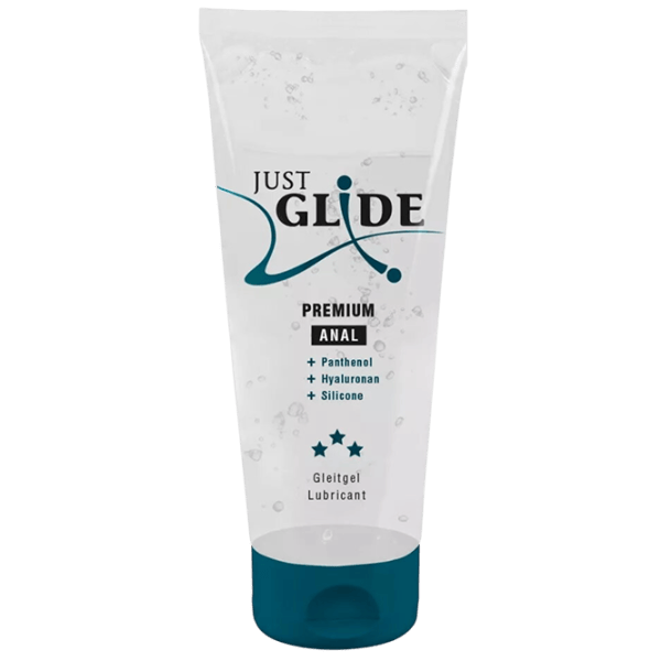 Смазка Just Glide Premium Anal 0.2л/ Без запаха / Прозрачный photo 1