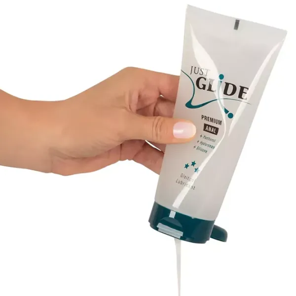 Смазка Just Glide Premium Anal 0.2л/ Без запаха / Прозрачный photo 2