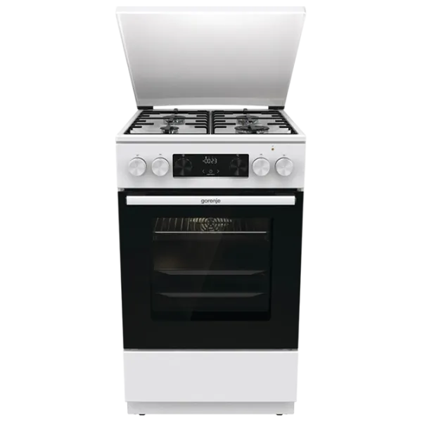 Плита Gorenje GK5C64WH Комбинированная/ Белый/ Черный photo 1
