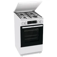Aragaz Gorenje GK5C64WH Combinată/ White/ Black photo 2