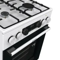 Aragaz Gorenje GK5C64WH Combinată/ White/ Black photo 8