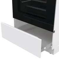 Aragaz Gorenje GK5C64WH Combinată/ White/ Black photo 9