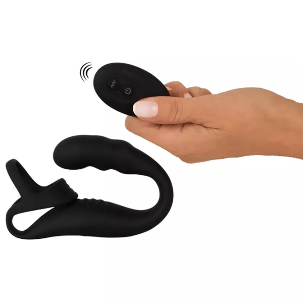 Эрекционное кольцо Rebel Cock Ring with RC Prostate Plug Черный photo 9