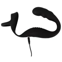Inel pentru penis Rebel Cock Ring with RC Prostate Plug Black photo 12