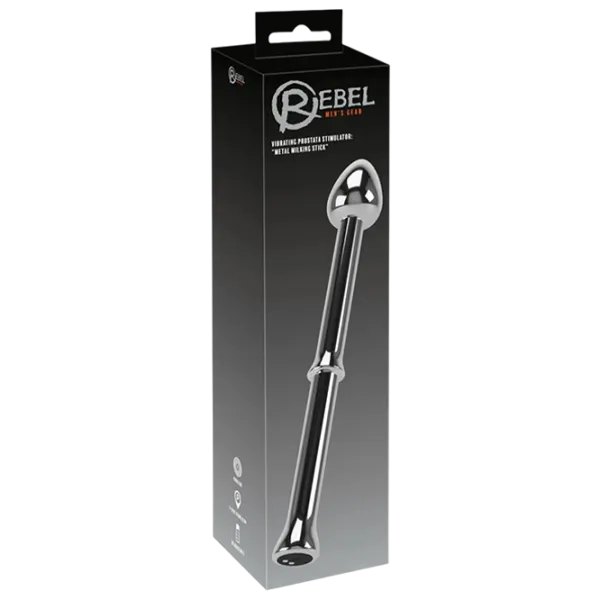 Vibrator Rebel Metal Milking Stick Gray photo 1