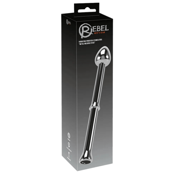 Vibrator Rebel Metal Milking Stick Gray photo 1