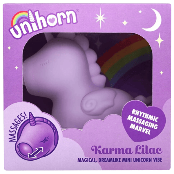 Вибратор Unicorn Karma Lilac Пурпурный photo 1