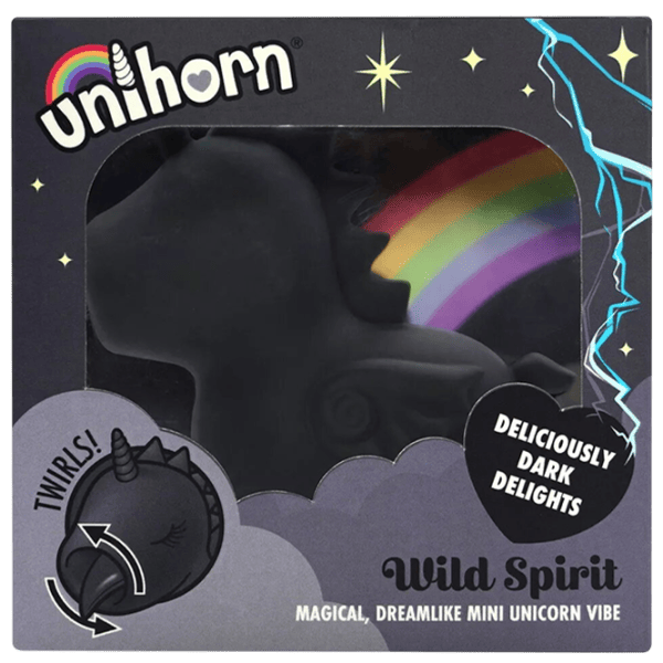 Вибратор Unicorn Wild Spirit Черный photo 1