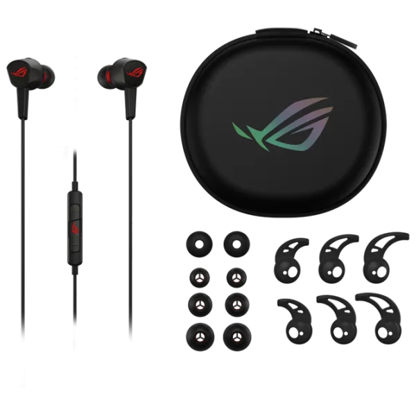 Наушники Asus ROG Cetra II Core Красный Черный Проводная/ Игровой photo 8