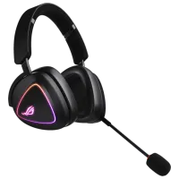 Наушники Asus ROG Delta II Черный Беспроводные + Проводные/ Игровой