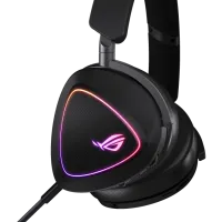 Наушники Asus ROG Delta II Черный Беспроводные + Проводные/ Игровой photo 2