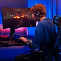 Наушники Asus ROG Delta II Черный Беспроводные + Проводные/ Игровой photo 8