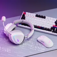 Наушники Asus ROG Delta II Белый Беспроводные + Проводные/ Игровой photo 8