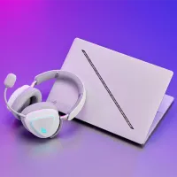 Наушники Asus ROG Delta II Белый Беспроводные + Проводные/ Игровой photo 10