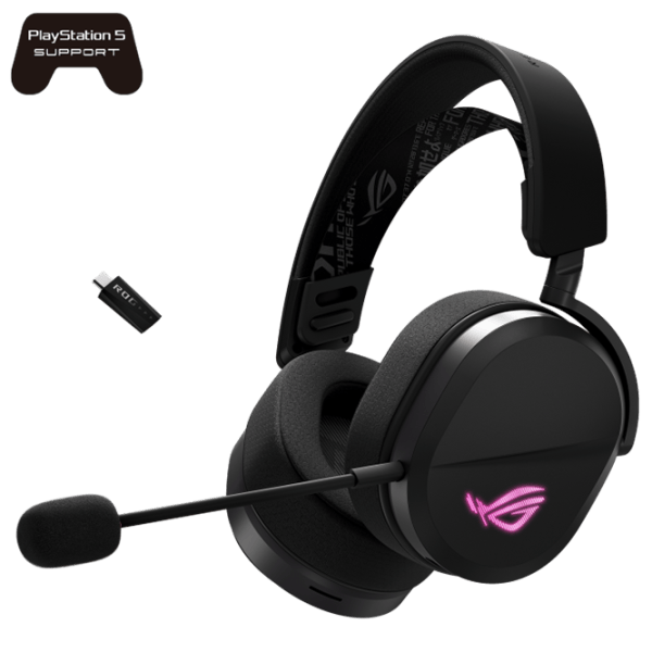 Наушники Asus ROG Pelta A501 Черный Беспроводные/ Игровой photo 2