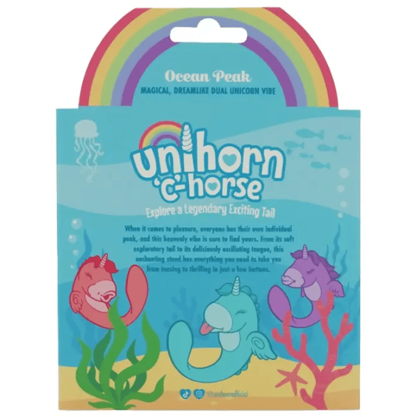 Вибратор Unicorn C-Horse Ocean Peak Синий photo 9