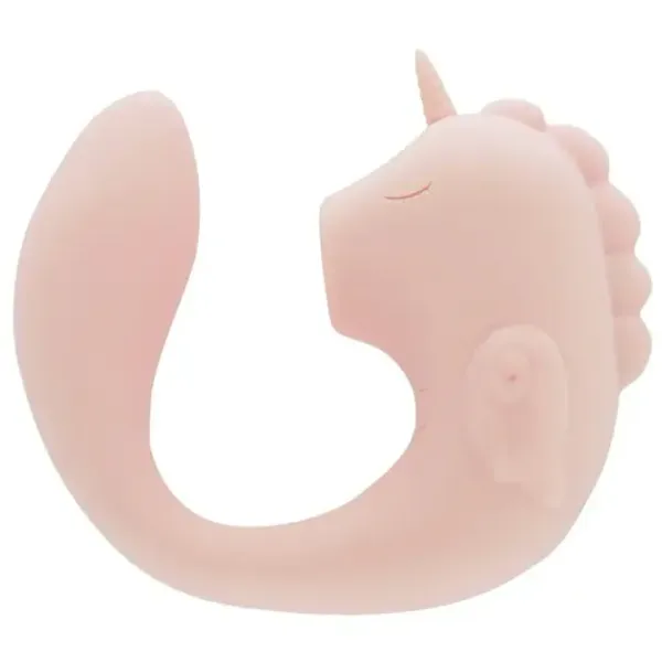 Вибратор Unicorn C-Horse Coral Throb Бежевый photo 3