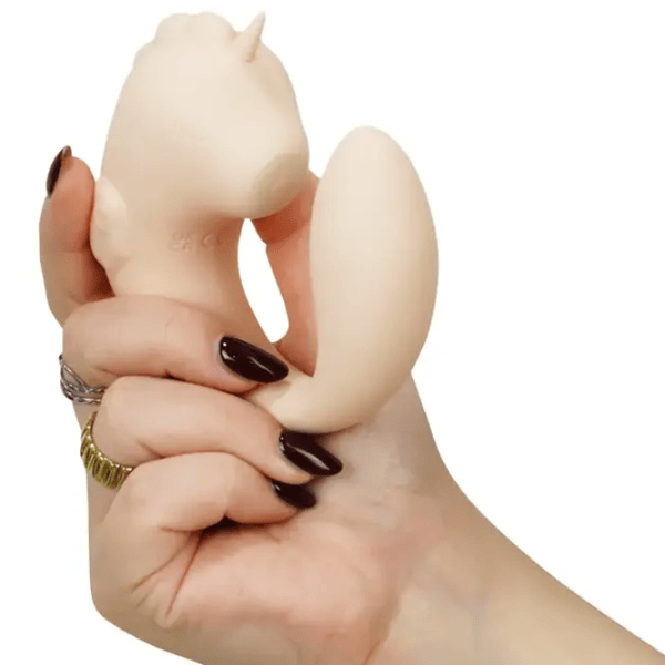 Вибратор Unicorn C-Horse Coral Throb Бежевый photo 5