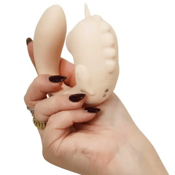 Вибратор Unicorn C-Horse Coral Throb Бежевый photo 6