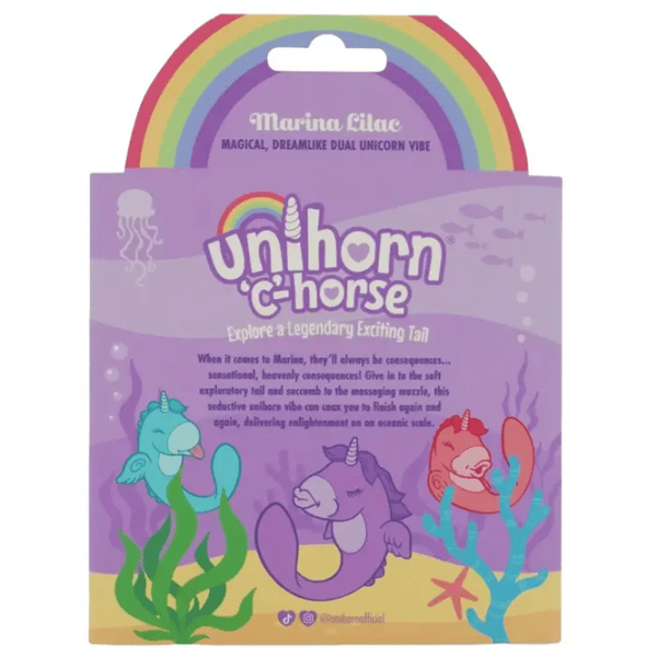 Вибратор Unicorn C-Horse Marina Lilac Пурпурный photo 10
