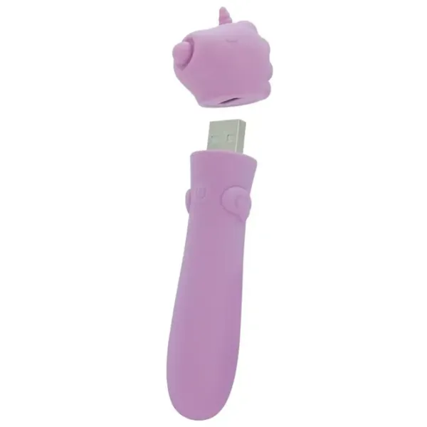 Вибратор Unicorn Mini USB Karma Lilac Пурпурный photo 2