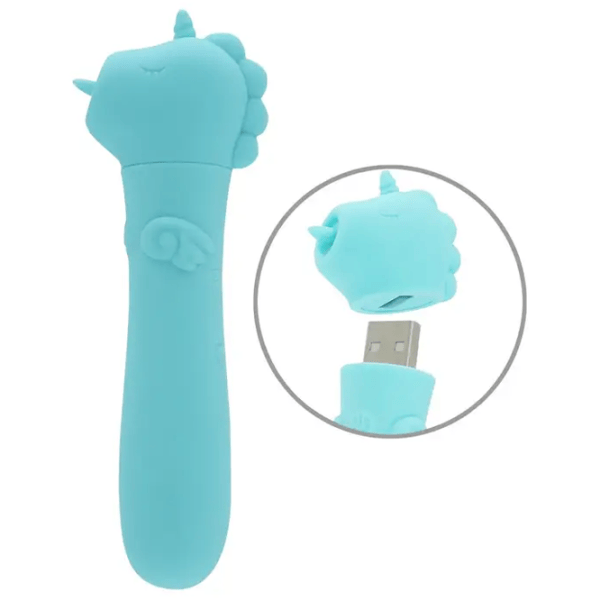 Вибратор Unicorn Mini USB Mount'n Peak Синий photo 3