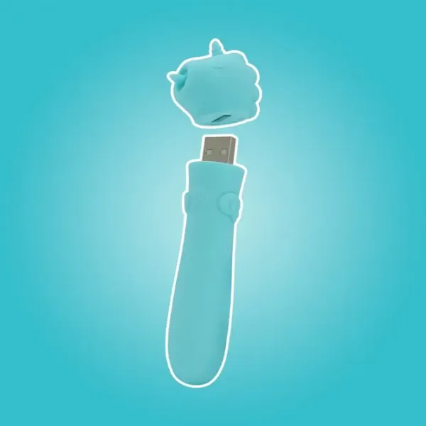 Вибратор Unicorn Mini USB Mount'n Peak Синий photo 5