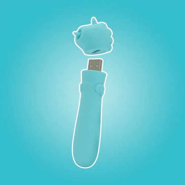 Вибратор Unicorn Mini USB Mount'n Peak Синий photo 5