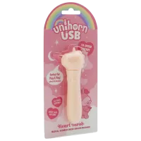 Вибратор Unicorn Mini USB Heart Throb Бежевый