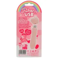 Вибратор Unicorn Mini USB Heart Throb Бежевый photo 6