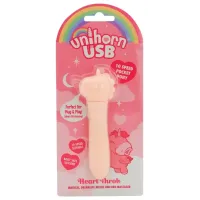 Вибратор Unicorn Mini USB Heart Throb Бежевый photo 7