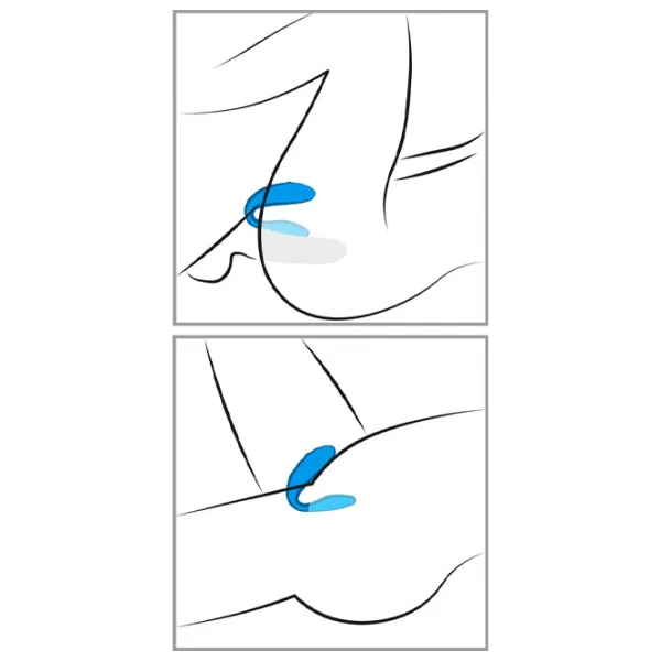 Vibrator We-Vibe Couple's Vibrator Blue photo 8