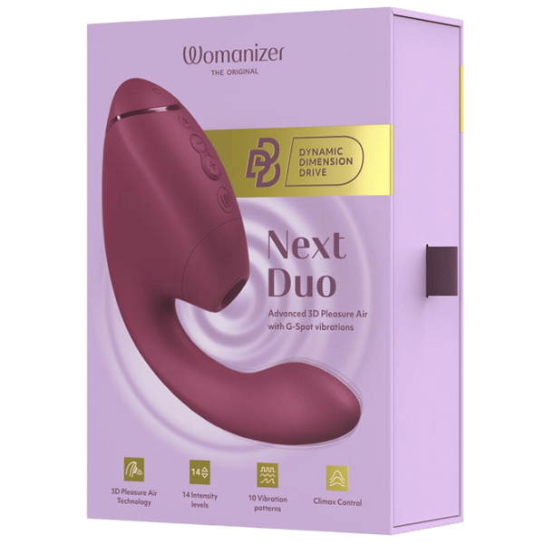 Вибратор Womanizer Next Duo Розовый photo 1